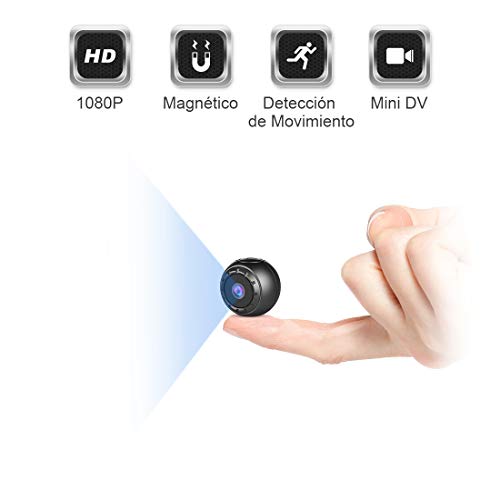 THEXLY - Cámara espía Oculta HD 1080p - Mini cámara espía WiFi para Ver en  el móvil - Vigilancia camuflada con Sensor de Movimiento y visión Nocturna
