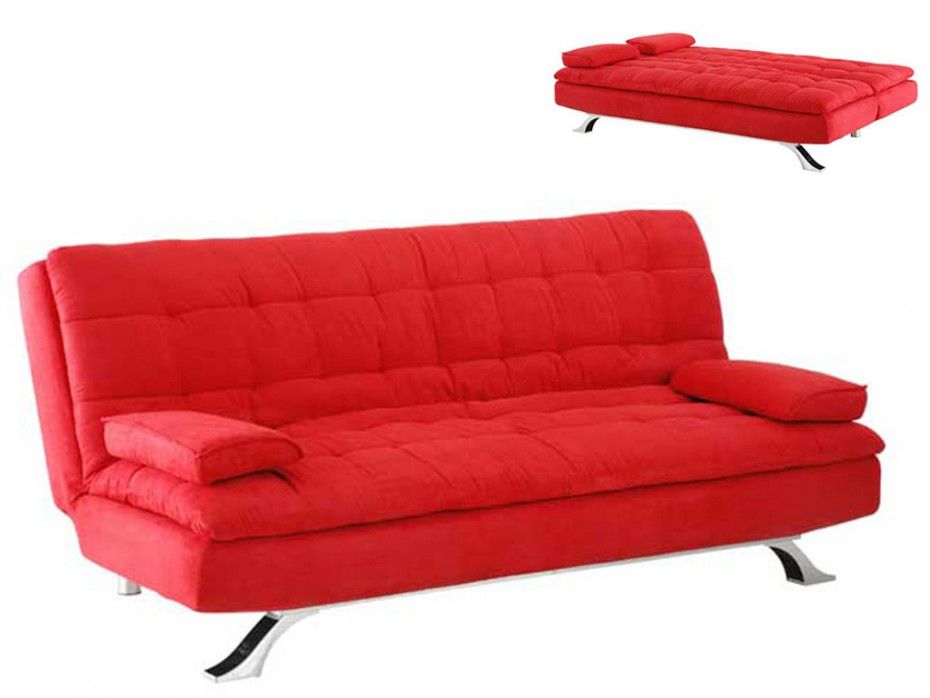 Selección de sofá cama rojo para comprar online